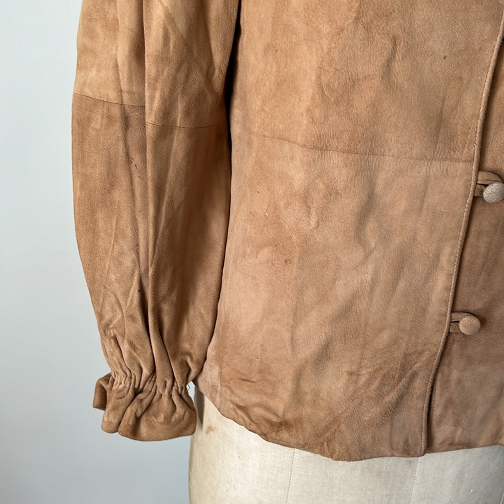 1980’s Vintage Suede Jacket & Pants Set - Picture 9 of 17